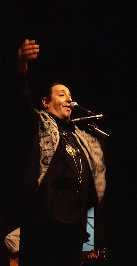 Marcello Colasurdo al festival Effetto Venezia a Livorno 1999