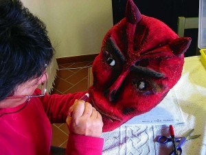 Costruzione del Diavolo del nostro Don Chisciotte e la Luna