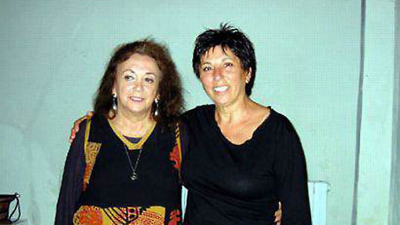 Patrizia Ascione e Judith Malina del Living Theatre